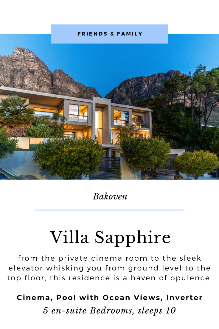 Maison Hermes Villa in Camps Bay, Cape Town