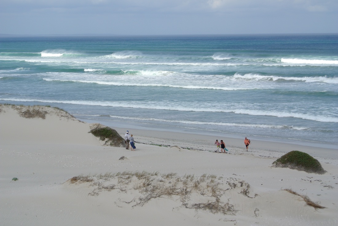 The private and protected beach at Mosaic, part of a South African National Park (SANParks)