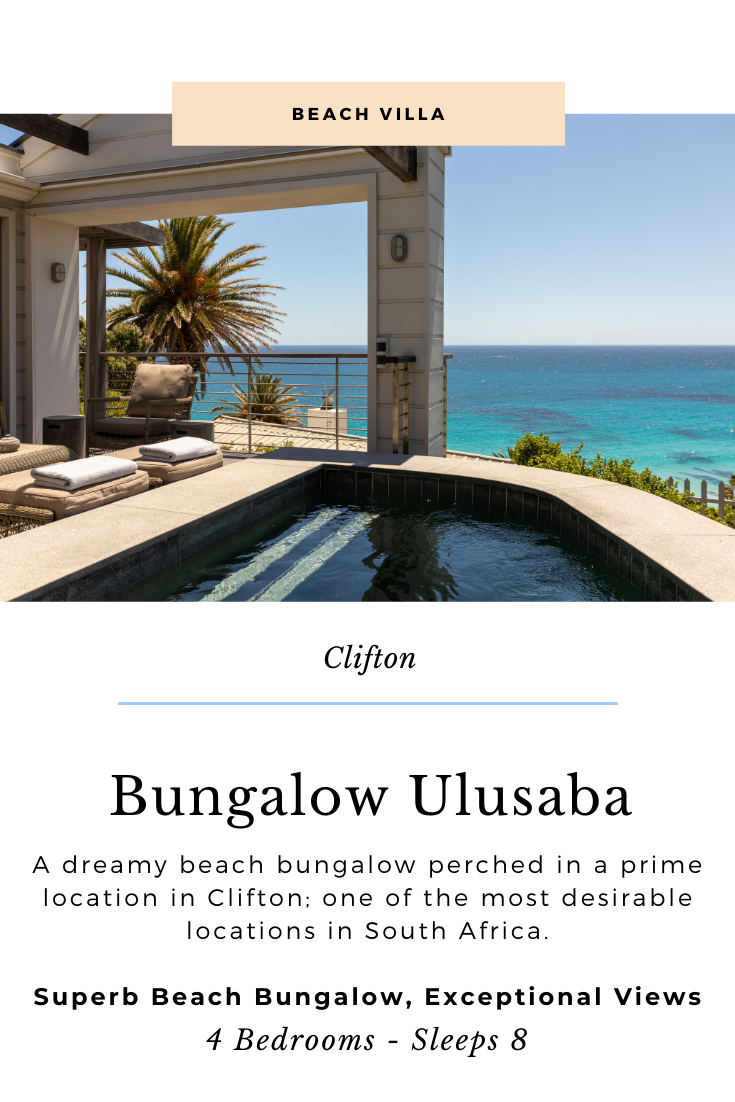 Clifton Beach Bungalow Ulusaba, Cape Town, South Africa