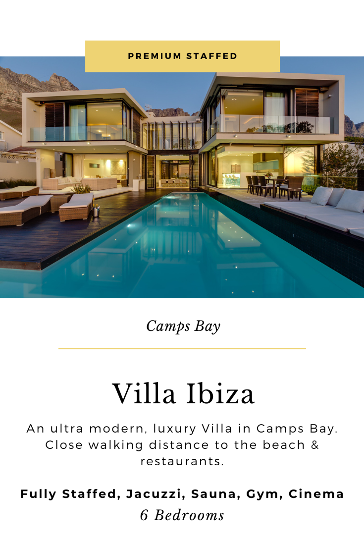 Premium Luxury Villa Serenity in Camps Bay, Cape Town, South Africa