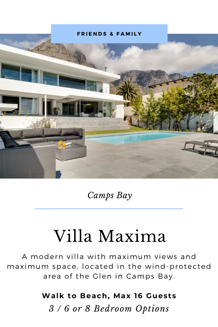 Villa Maxima, 8 bedroom villa in Camps Bay, Cape Town